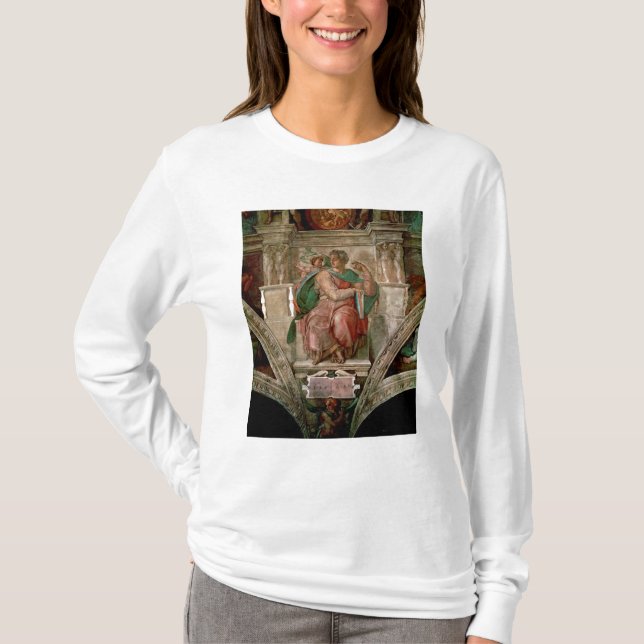 T-shirt Teto da capela de Sistine: O profeta Isaiah (Frente)