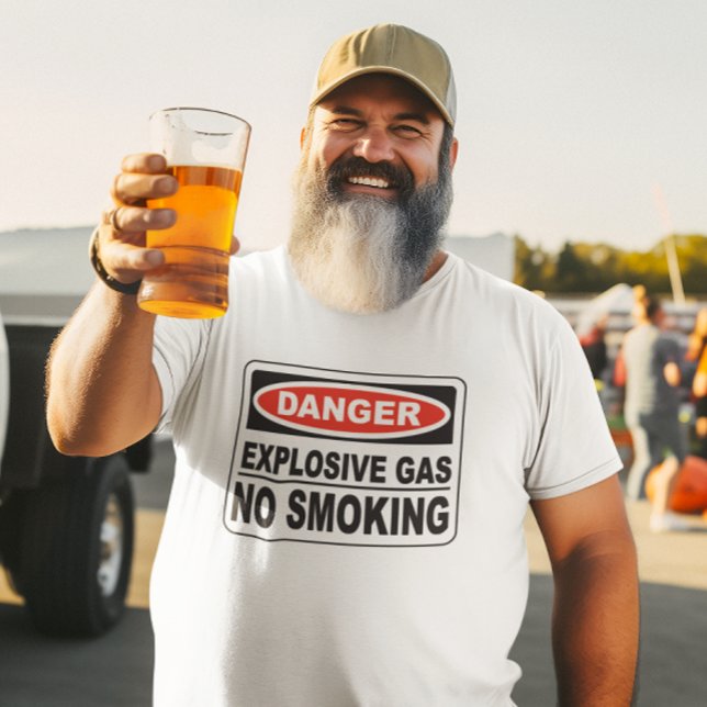 T-shirt Teto de gás explosivo (Criador carregado)