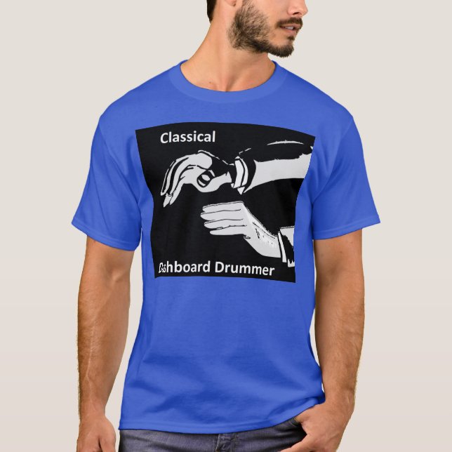 T-shirt Teto do Drummer do Dashboard Pro (Frente)