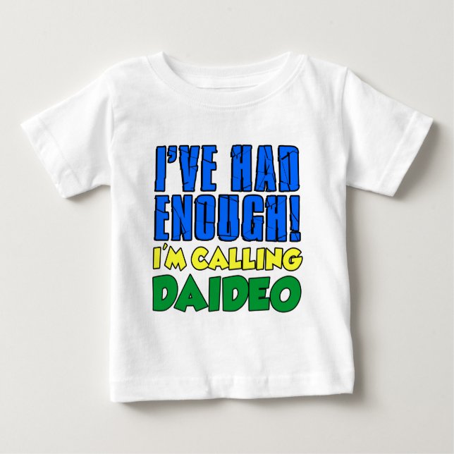 T-shirt Teve bastante Daideo de chamada (Frente)