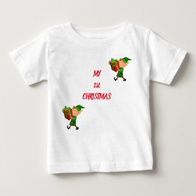 T-shirt TEVE PARA ***NATAL DE 1 rua DE BEBÊ*** (Frente)