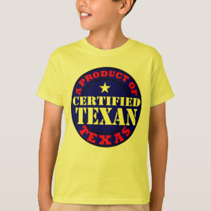 T-SHIRT TEXAN CERTIFICADO