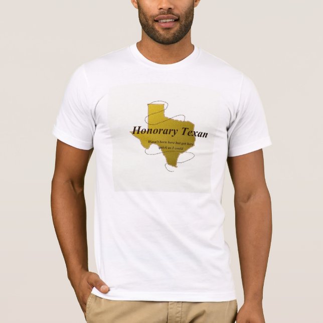 T-shirt Texan honorário (Frente)