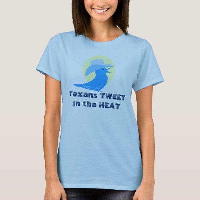 T-shirt Texans TWEETin o CALOR (Frente)
