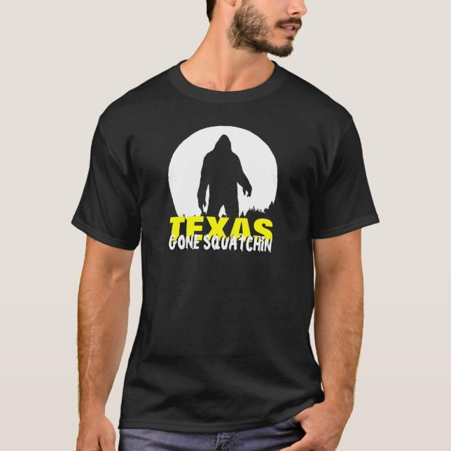 T-shirt Texas Bigfoot T Shirt (Frente)