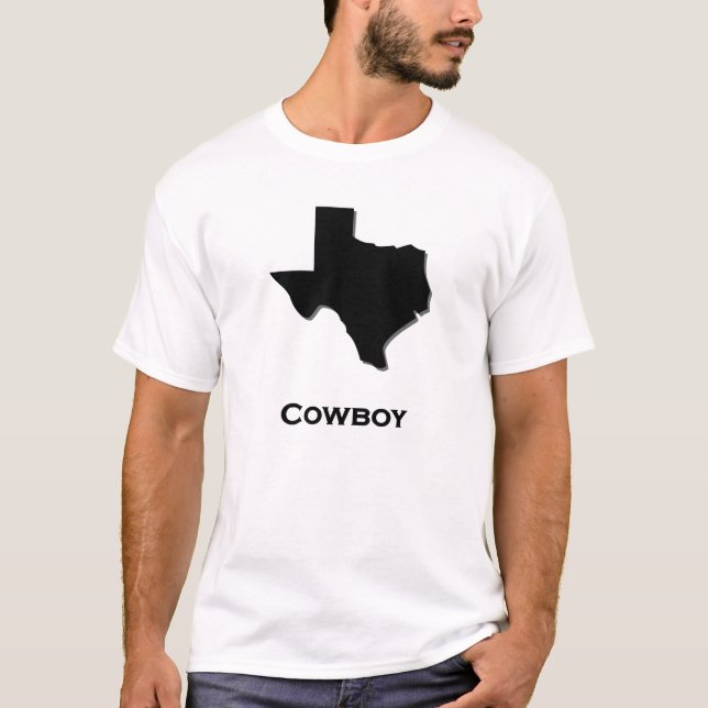 T-shirt Texas Cowboy (Frente)