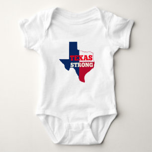 T-shirt Texas do vermelho, o branco & o azul "forte "