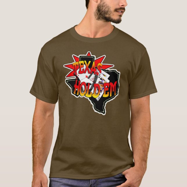 T-SHIRT TEXAS-HOLD-EM (Frente)