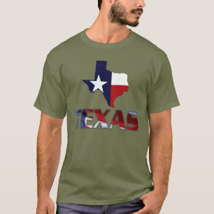 T-shirt Texas Patriótico