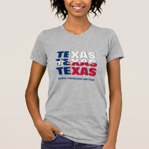 T-Shirt TEXAS Patriótico Personalizado