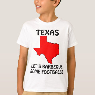 T-shirt Texas - Vamos Fazer Churrasco com Alguns Futebol A