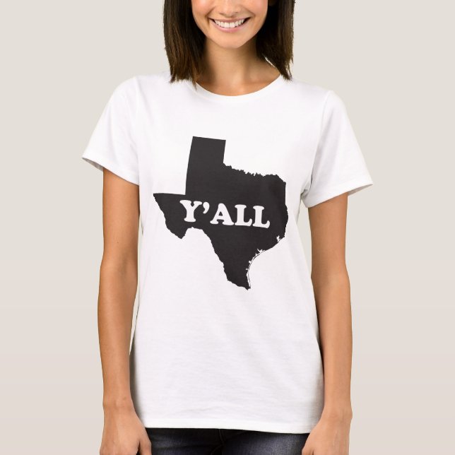 T-shirt Texas Yall (Frente)