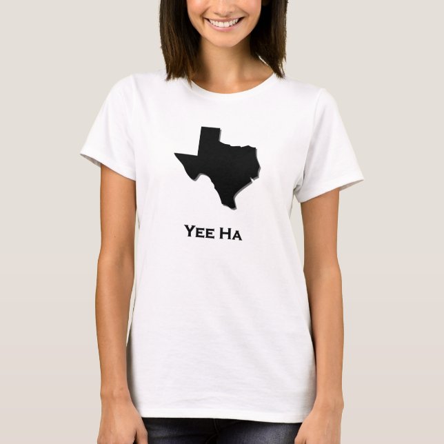 T-shirt Texas Yee Ha (Frente)