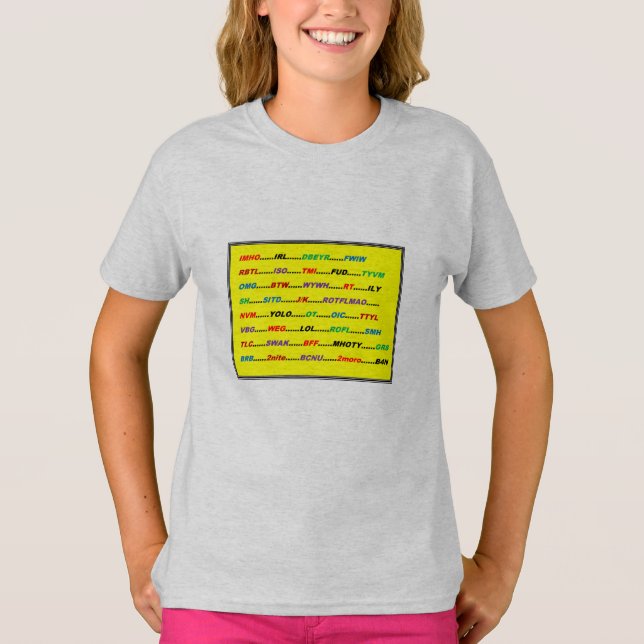 T-Shirt TEXTING (Frente)