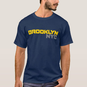 T-shirt Texto corajoso de Brooklyn NYC