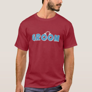 T-shirt Texto engraçado do noivo