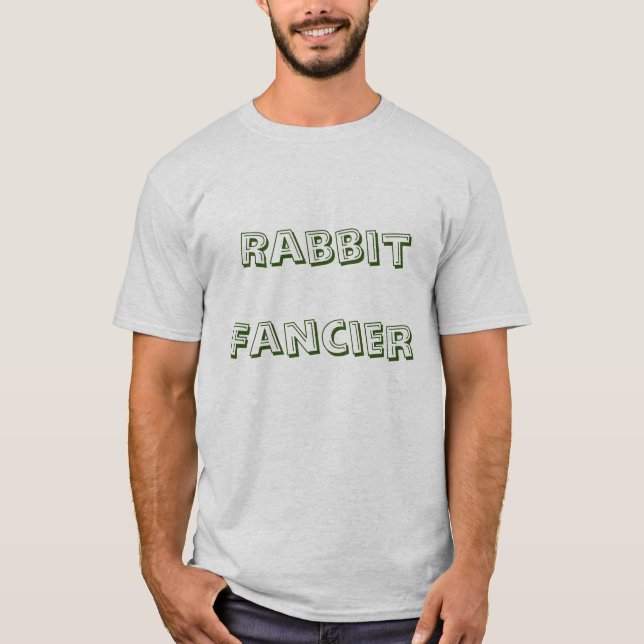 T-shirt - Texto Verde Amante de os animais (Frente)
