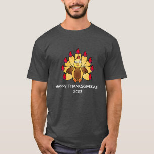T-SHIRT THANKSGIVIKKAH FELIZ