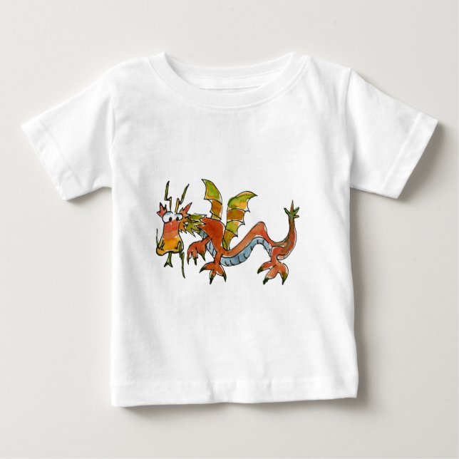 T-shirt Thar Be Dragon (Frente)