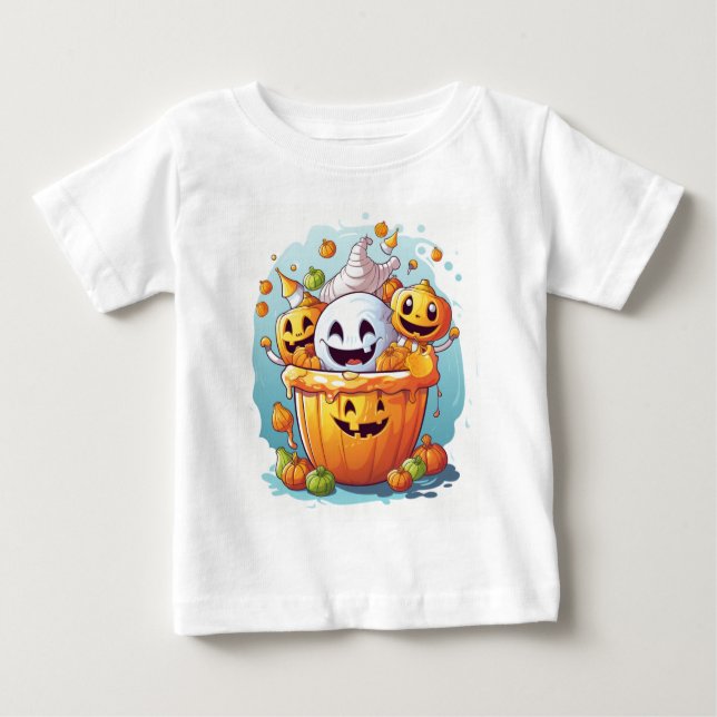 T-shirt The Enchanted Pumpkin Quest (Frente)