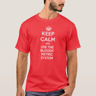 T-shirt The Metric System