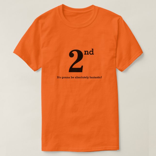 T-shirt 'The Netherlands second' (Frente do Design)
