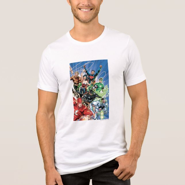T-shirt The New 52 - Justice League #1 (Frente)