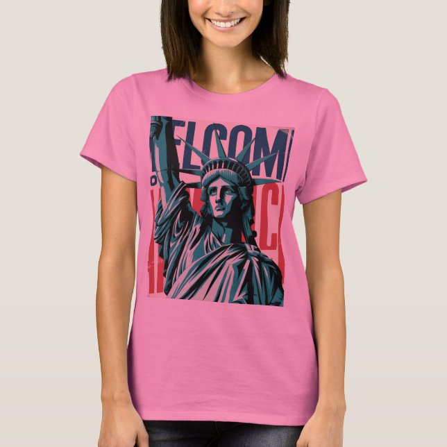 T-shirt the Statue of Liberty (Frente)