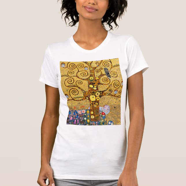 T-shirt “ The Tree of Life ” , Gustav Klimt (Frente)