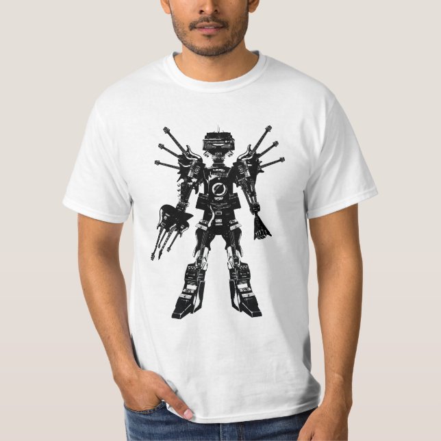 T-shirt TheArm^^ "GuitarBot " (Frente)