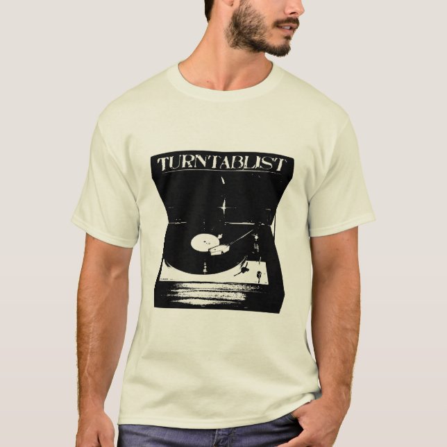 T-shirt TheArm^^ "TURNTABLIST " (Frente)