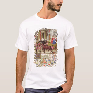 T-shirt Theseus faz uma entrada triunfal em Athen