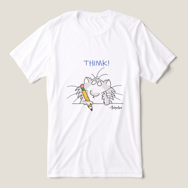 T-shirt Thimk! de Boynton (Design frontal)
