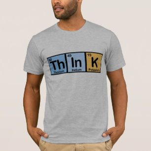 T-shirt Think fez dos elementos