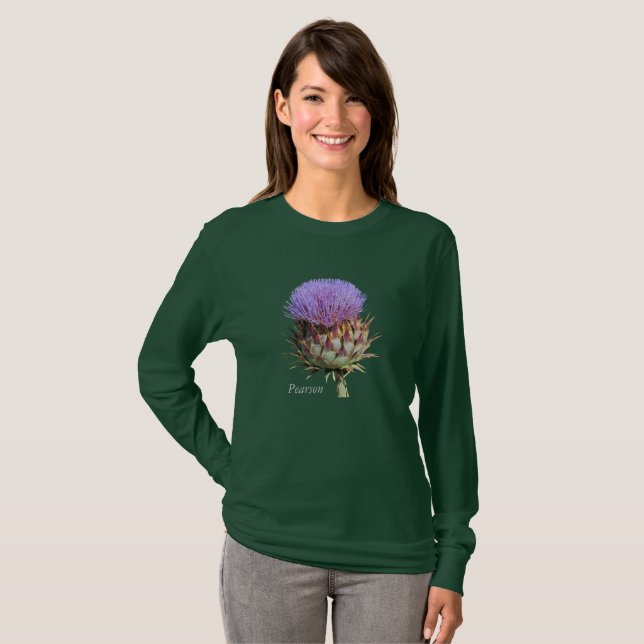 t-shirt - Thistle and Name (Frente Completa)