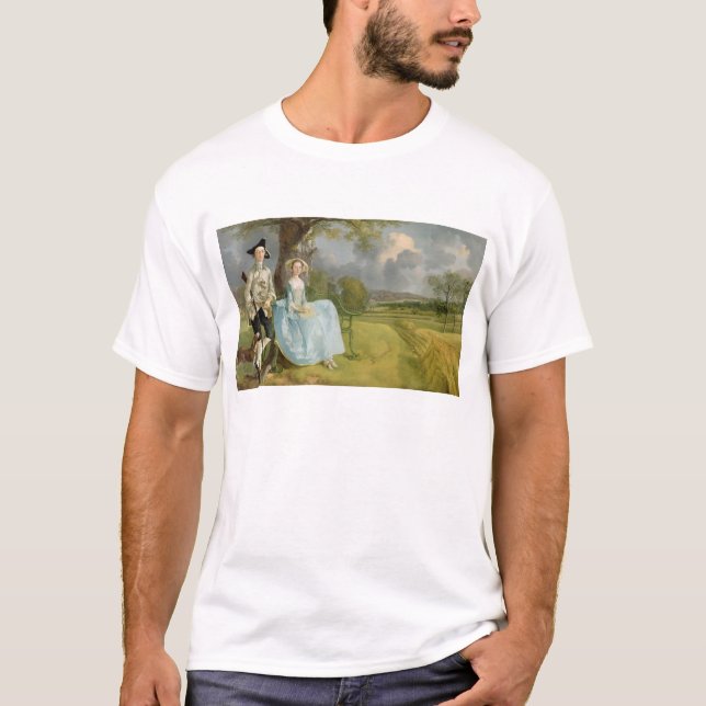 T-shirt Thomas Gainsborough |Mr e Sra. Andrews, c.1748-9 (Frente)