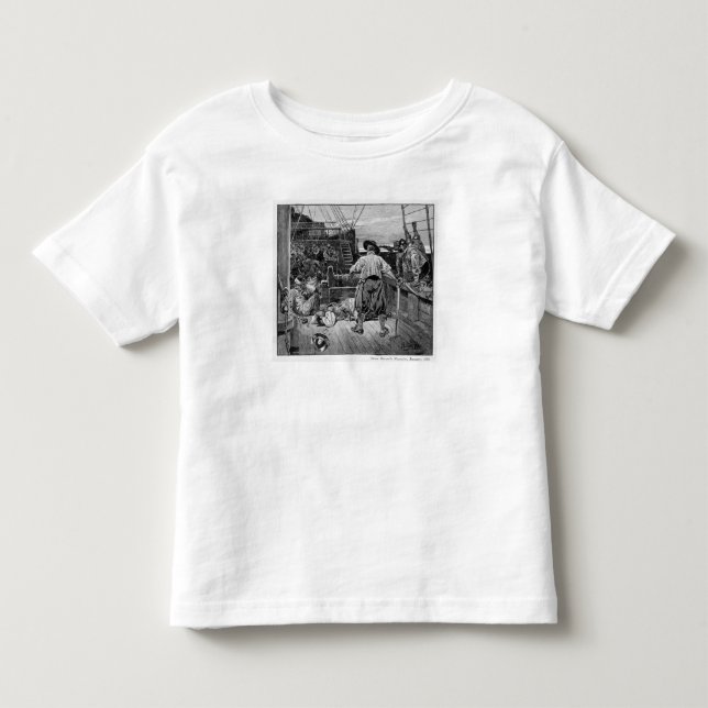 T-shirt Thomas Moon começou a falar sobre ele com seu (Frente)