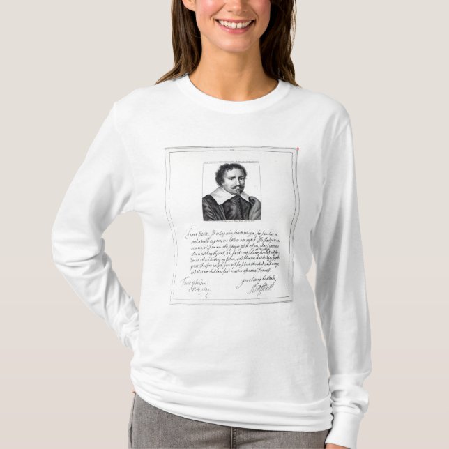 T-shirt Thomas Wentworth, ø conde de Strafford (Frente)