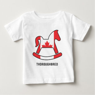 T-shirt Thoroughbred Infantil Manga Longa