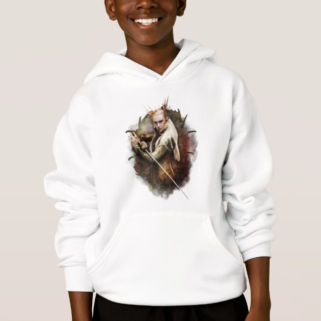 T-shirt Thranduil com Espada (Frente)