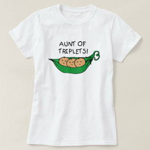 T-shirt Tia do vagem das objectivas triplas