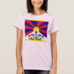 T-shirt Tibet livre!
