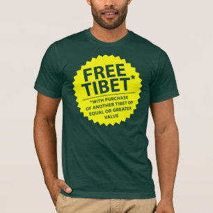 T-shirt Tibet* livre