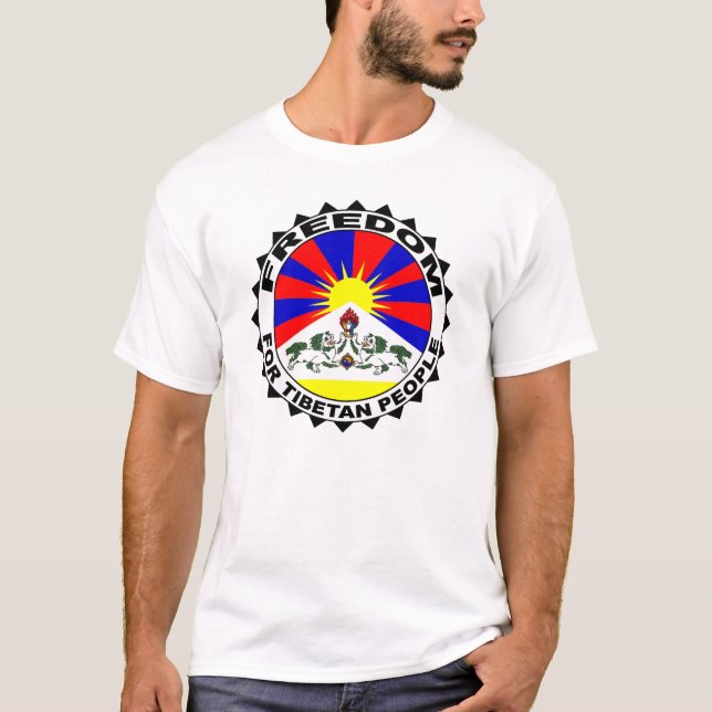 T-shirt tibetan celebridades (Frente)