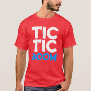 T-shirt tic, tic, crescimento