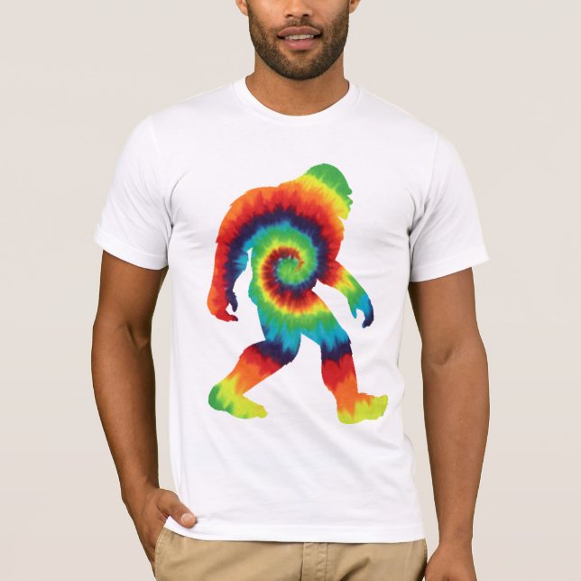 T-Shirt Tie Dye Bigfoot (Frente)