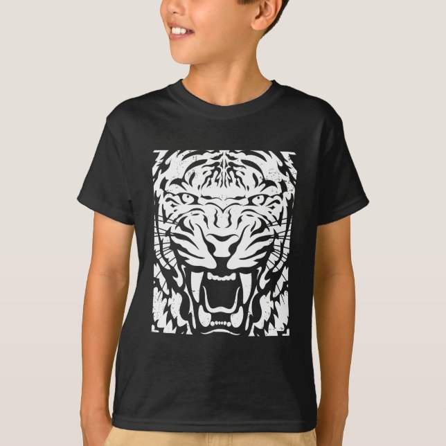 T-Shirt Tiger em Raio (Frente)