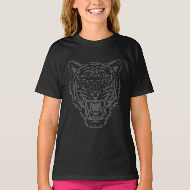 T-Shirt Tiger em Raio (Frente)