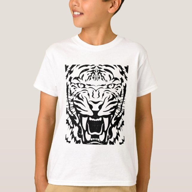 T-Shirt Tiger em Raio (Frente)