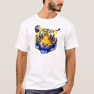 T-shirt Tiger Eyes Pop Art